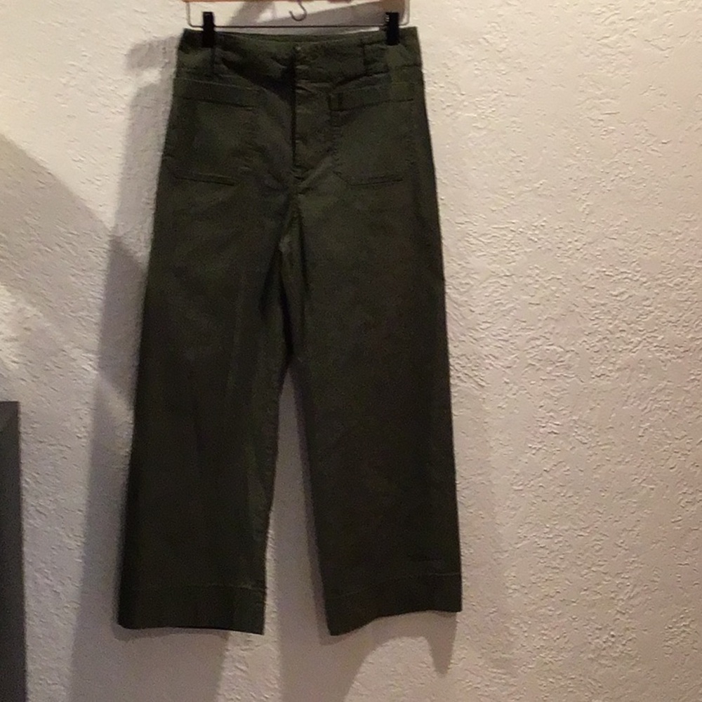Women’s Anthropologie Collette Green Pants